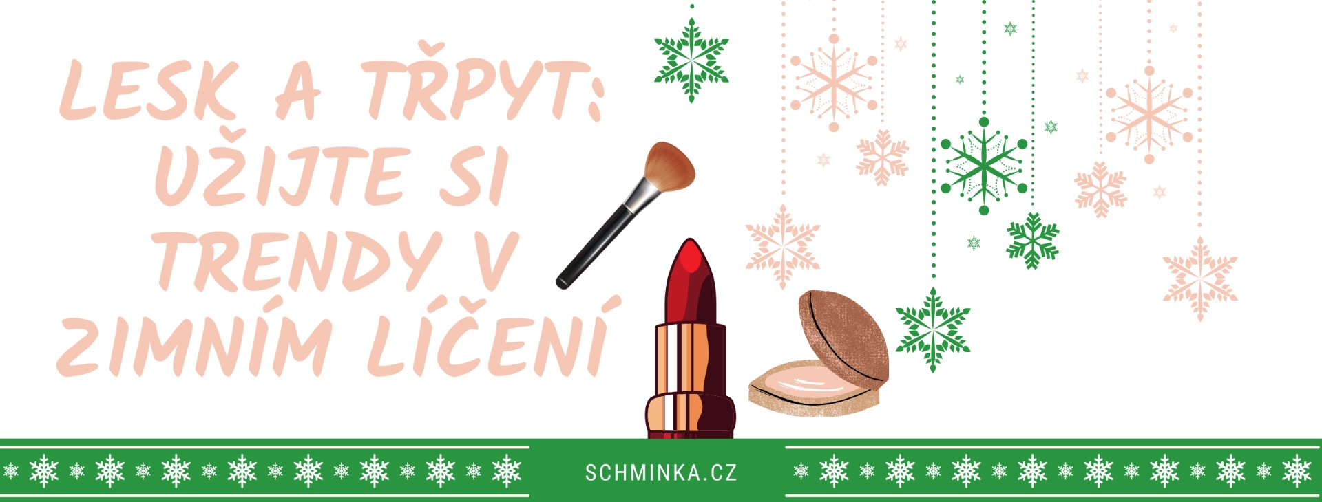 Lesk a třpyt: užijte si trendy v zimním líčení