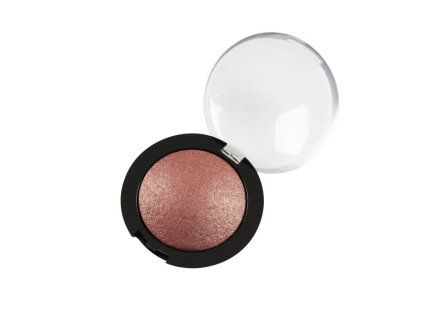 schminka mono ocni stin ruzovohneda s elegantnim stribrnym trpytem 208